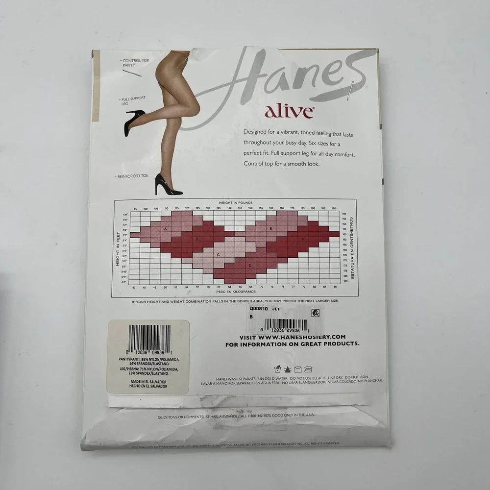 Hanes Pantyhose Womens Size B Multi Alive Absolutely Ultra‎ Sheer Lot of 3 NIP